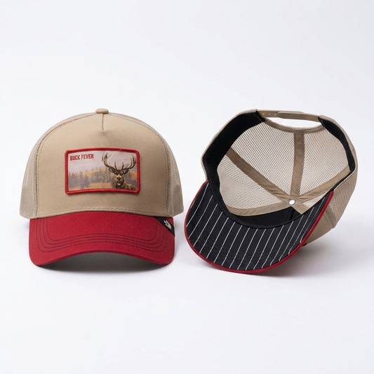 BUCK FEVER - Crema/Roja
