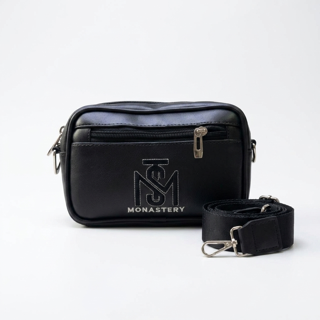 MONASTERY - Negro/Blanco Horizontal
