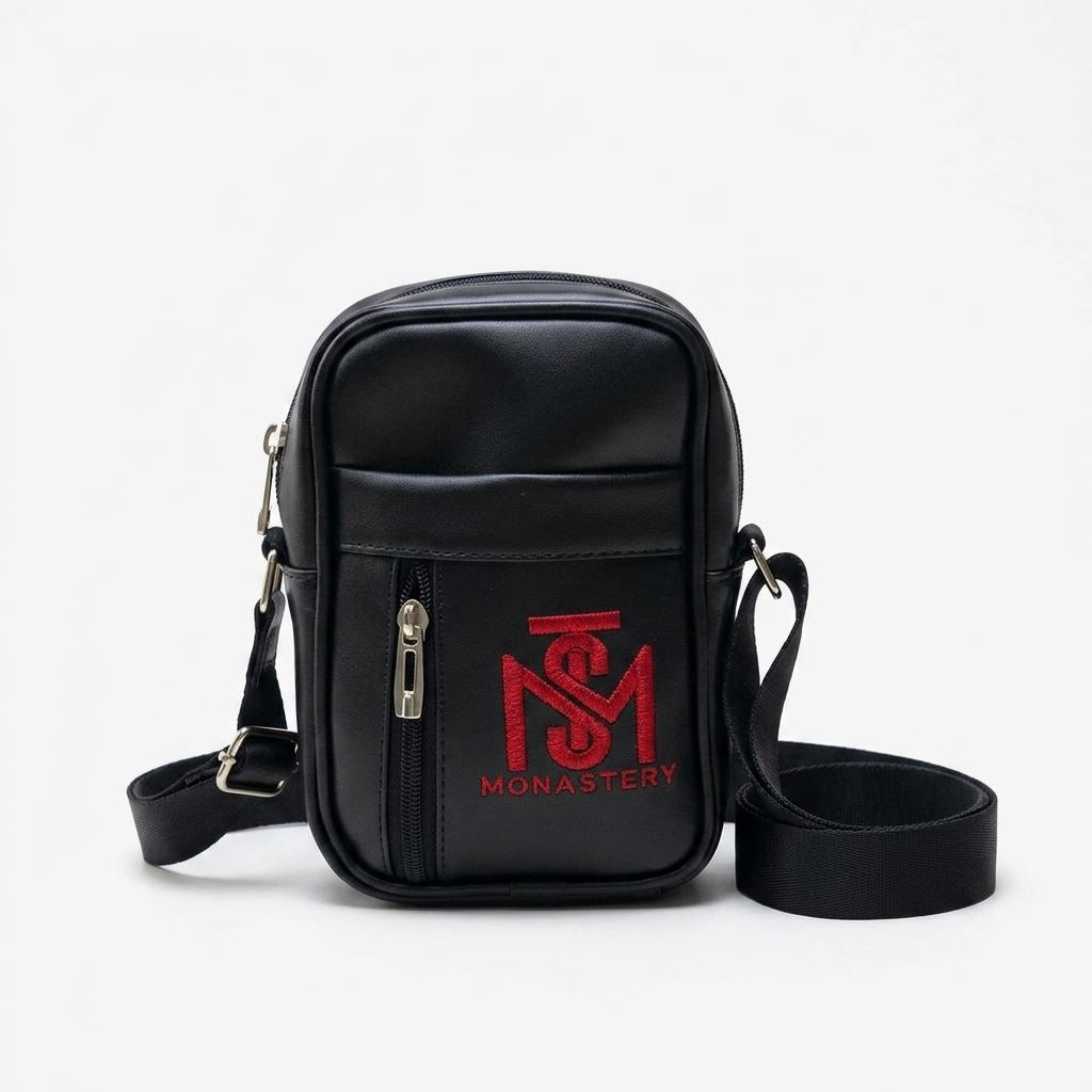 MONASTERY - Negro/Rojo Vertical