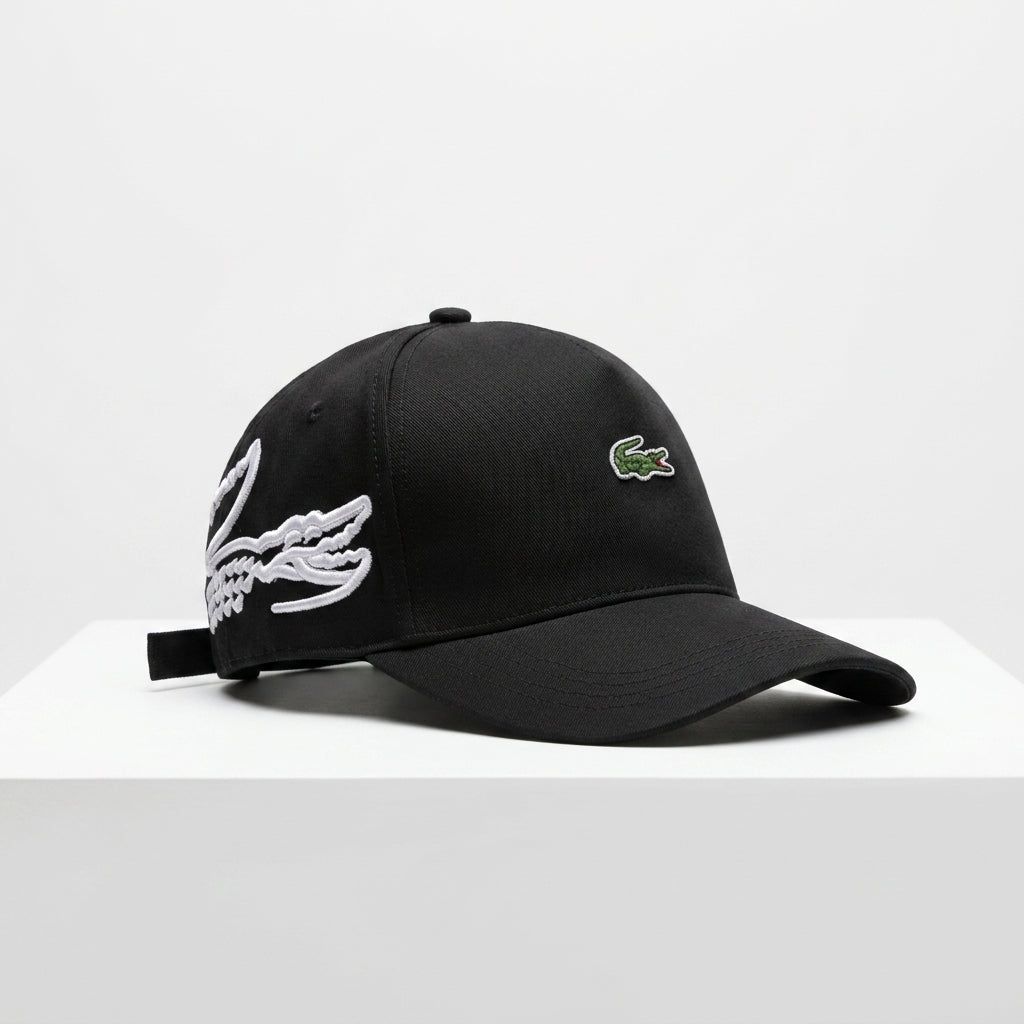 LACOSTE - Negra/Blanca