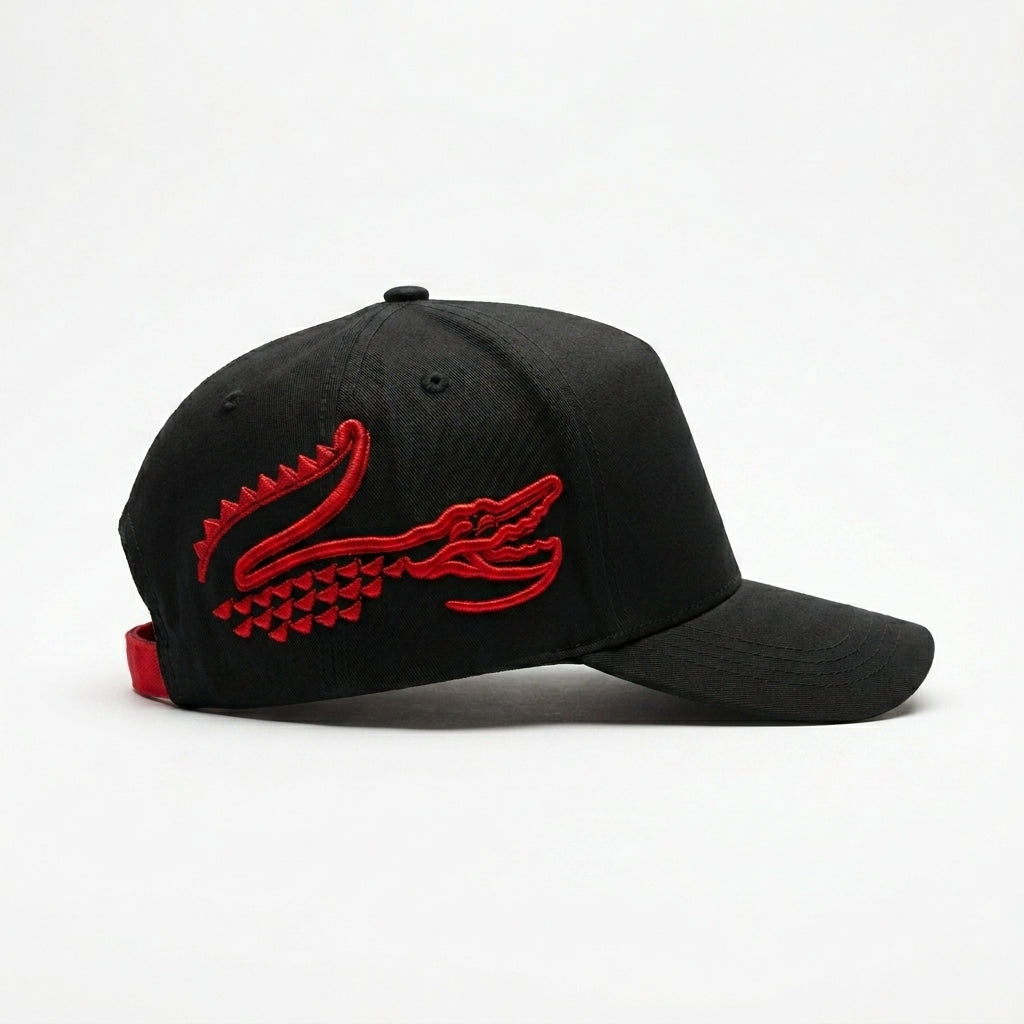 LACOSTE - Negra/Roja