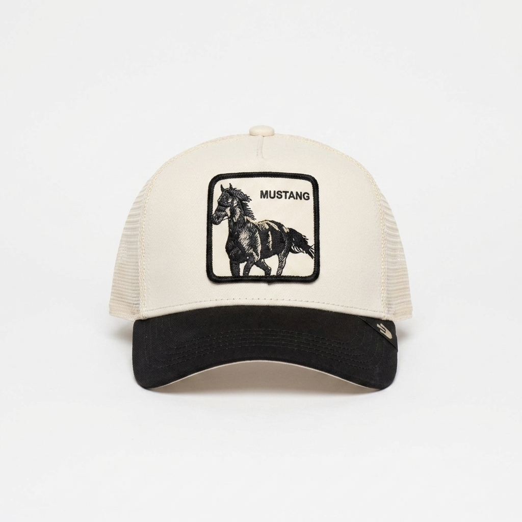 MUSTANG - Crema/Negro