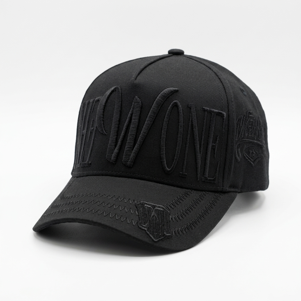 W HATS - All Black