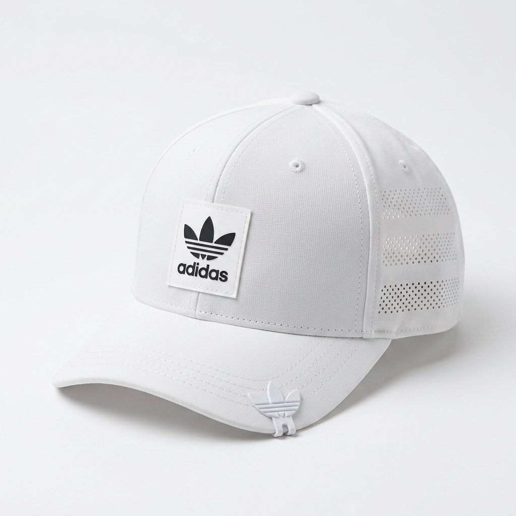 ADIDAS - Blanca/Logo Negro