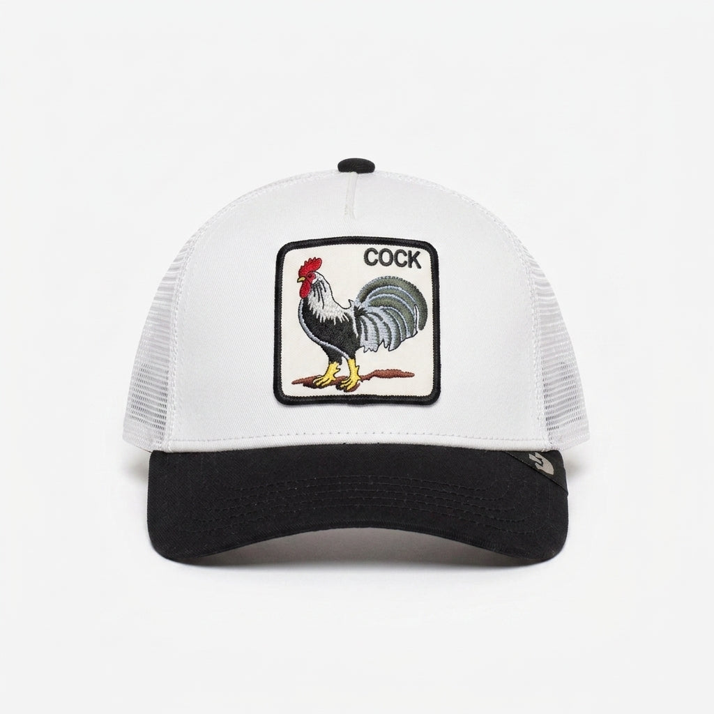 COCK - Blanco/Negro
