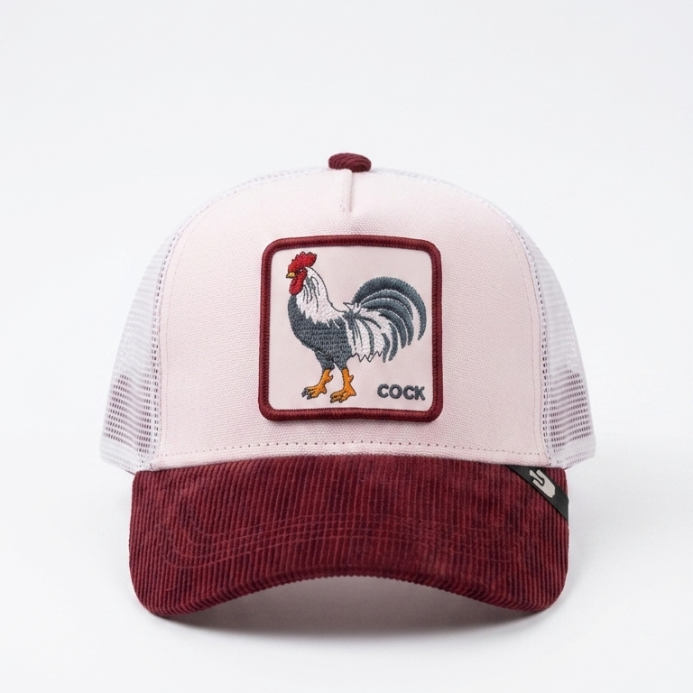 COCK - White & Red