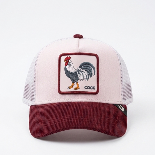 COCK - White & Red