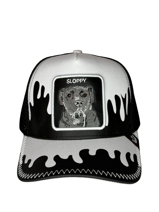 SLOPPY DOG – Drip Black & White