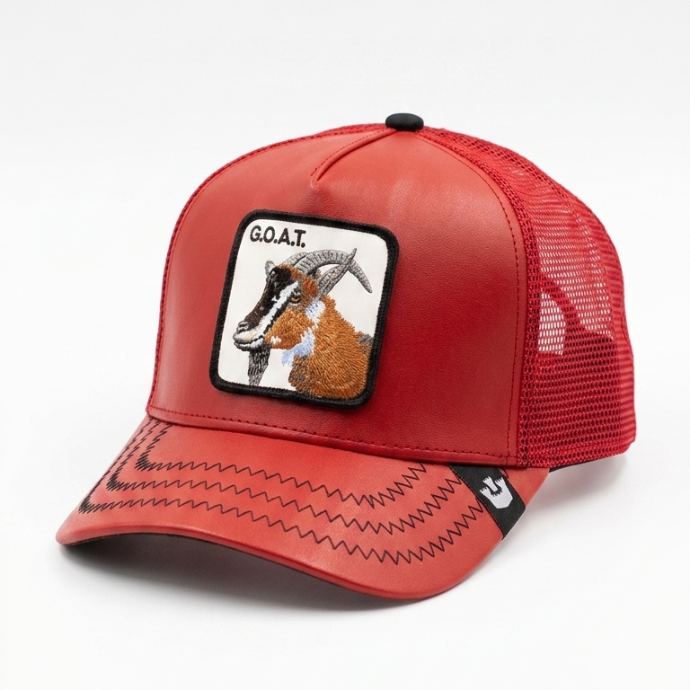 GOAT- Red And Leather